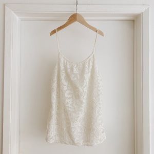 Ivory Lace Cami